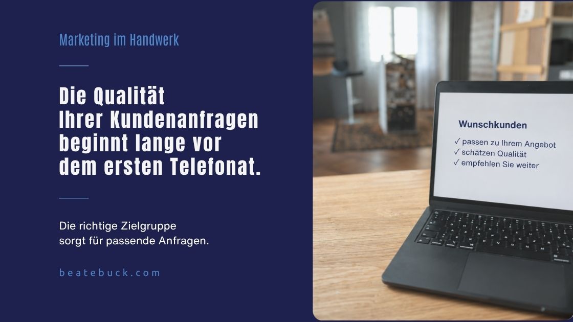 Bild zum Blogbeitrag Zielgruppe im Handwerk