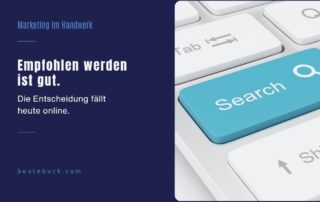 Beitragsbild zu Empfohlen werden ist gut