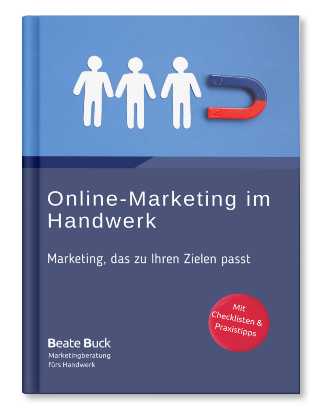 Buchcover Online-Marketing im Handwerk Marketing, dass zu Ihren Zielen passt